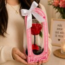 A Bela Rosa Encantada Vermelha - Mãe Laço de Amor
