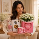 Kit Minha Mãe é Especial com Biscoitê e Livro Café com Deus Pai