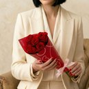 Buquê de Rosas Nacionais Vermelho Love
