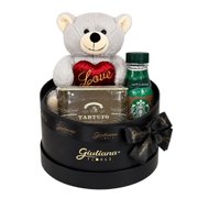 Box Charme com Pelúcia e Biscoitê e Starbucks
