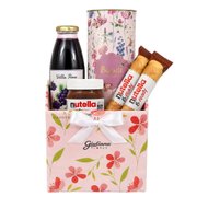 Box Carinho com Biscoitê e Villa Piva e Nutella