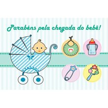 Cartão Chegada do Bebê