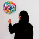 Balão Aniversário Arco Iris