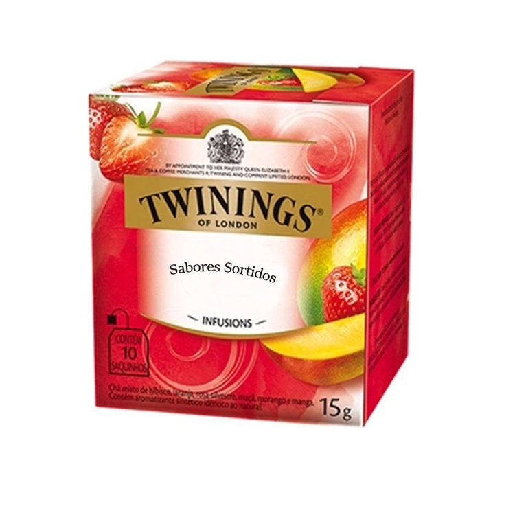 Caixa de Chá Inglês Twinings Sortidos