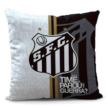 Almofada Santos Seu Time Já Parou Uma Guerra?