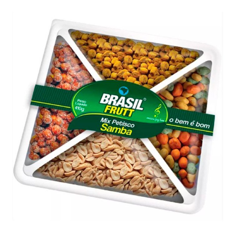 Mix Petisco Samba Brasil Frutt 410g
