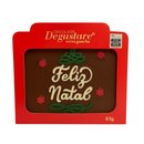 Placa de Chocolate Feliz Natal