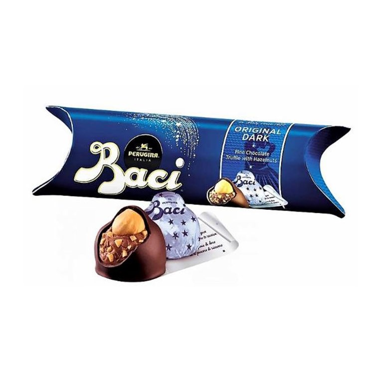 Chocolate Ita Baci Tube Original Dark Cestas Michelli