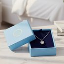 Colar Coração Céu de Prata