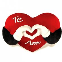 Coração de Pelúcia Te Amo