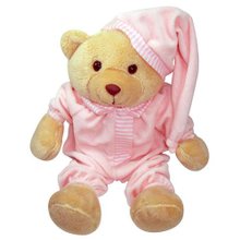 Urso Dorminhoco Rosa