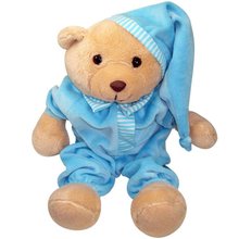 Urso Dorminhoco Azul