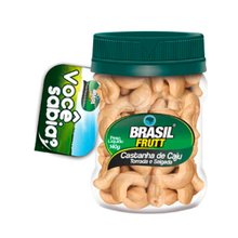 Castanha de Caju Torrada e Salgada Brasil Frutt Pote 140g