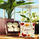 Vela Aromática Lavanda C/4 Mini Velas - Encontro Floral Giuliana Flores