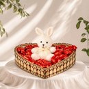 Coração Pequeno com Pelúcia e Bombons 144g