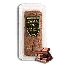 Bolo de Chocolate Meio Amargo 300g - Fin Arte