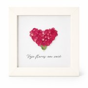 Quadro Vejo Flores em Você