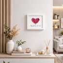 Quadro Vejo Flores em Você