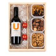 Kit Vinho Udurraga e Guloseimas