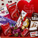 Cesta Delicias de Chocolates Namorados