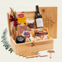 Cesta de Queijo e Vinho Super Luxo