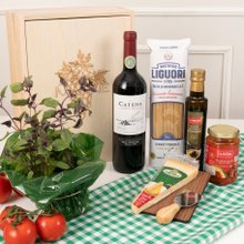 Cesta do Chef Vinho Catena e Macarrão