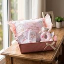 Cesta Maternidade Sonho Aconchegante - Bebê Menina