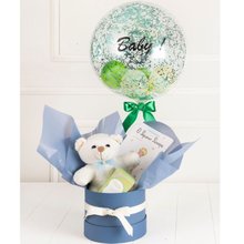Cesta Encanto do Pequeno Príncipe com Balão Menino