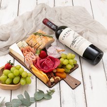 Tábua Queijos e Frios com Vinho Catena