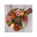 Tábua de Queijos, Frutas e Frios Guirlanda Natalina