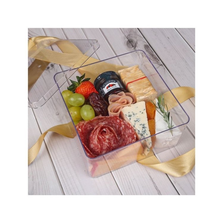 Mini Box Tábua de Queijos e Frios Cristal