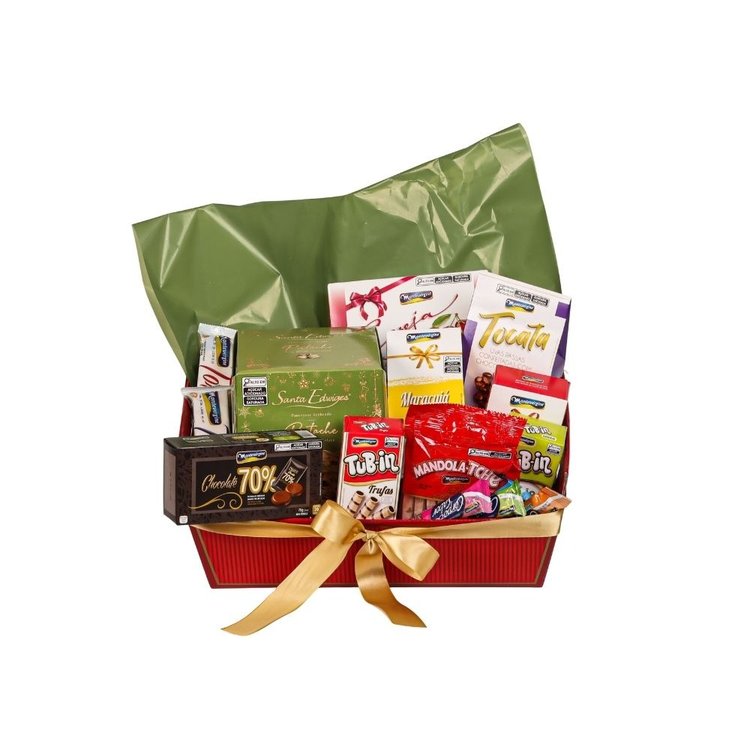 Cesta de Natal Tradição Panetone e Doces