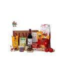 Cesta de Natal Família Vinho, Chocotone e Doces