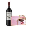 Vinho e Cartão Feliz Dia das Mães