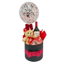 Box De Luxo Vinho e Pelúcia 