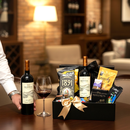 Cesta de Presente Gourmet Seleção e Requinte