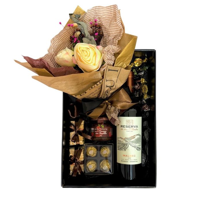 Cesta de Presente Mimo Gourmet