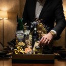 Cesta de Presente Gourmet Premium Black Signature