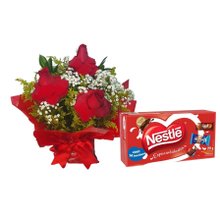 Kit Flores com doçura