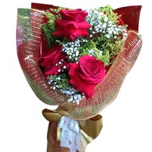 Buquê com 3 rosas Importadas