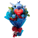 Buque Stitch com 6 rosas
