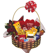 Cesta Romântica de Guloseimas 