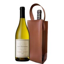 Vinho DV Catena Chardonnay + Porta Vinho de Couro