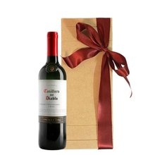 Vinho Vinho Casillero Del Diablo e Caixa de Madeira