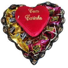 Coração com Pelúcia