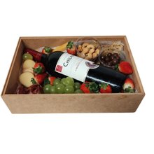 Caixa de Vinho e Frios