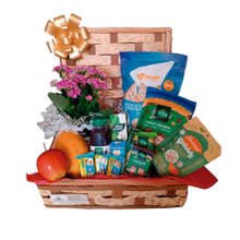 Cesta de café da manhã Diet, Fit e vegano