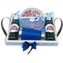 Cesta de Cerveja com Copo Stanley