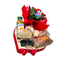 Cesta de Café da Manhã  Meu Coração Lembrou de Você