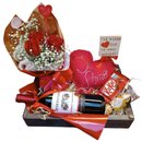 Cesta de Vinho importado Já Disse Que Te Amo Hoje